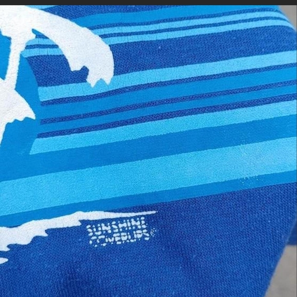 Vtg 80s Florida Tourist Graphic Tee Made in USA M - Picture 4 of 6